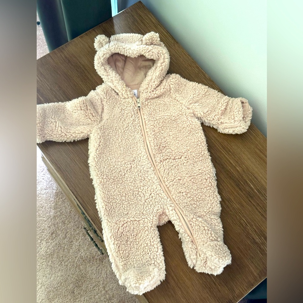 Baby Gap Sherpa Bear One-Piece
